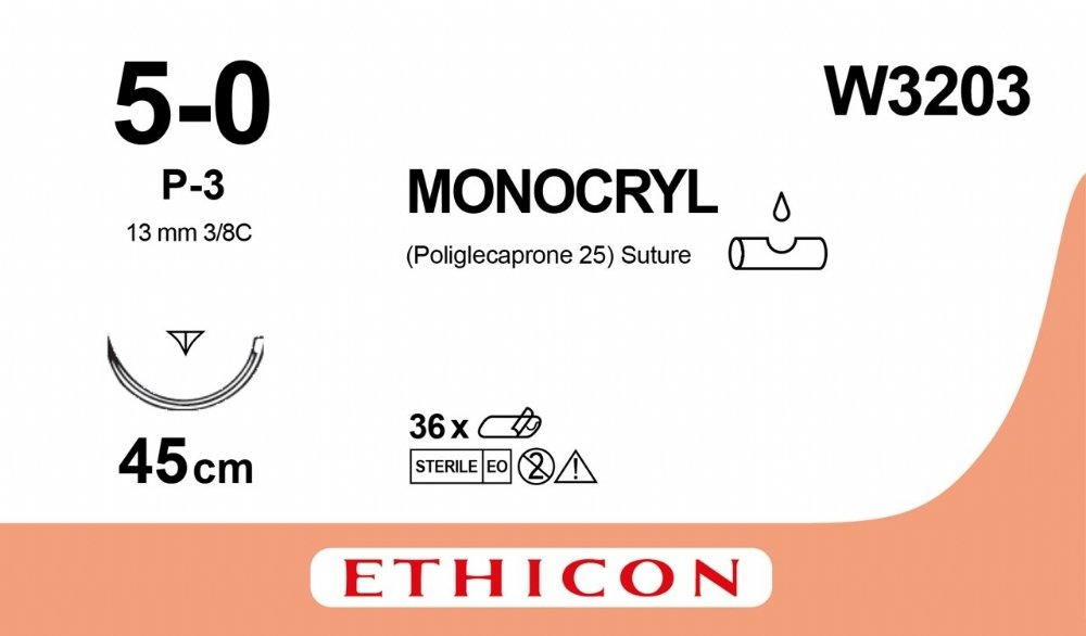 Ράμμα Monocryl 5.0 απορροφήσιμο