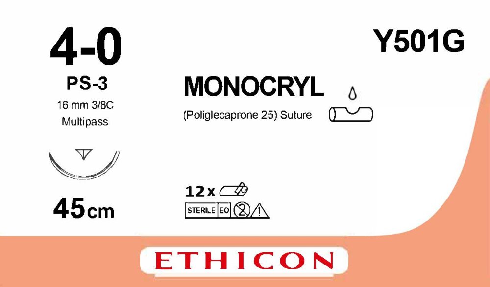 Ράμμα Monocryl 4.0 απορροφήσιμο