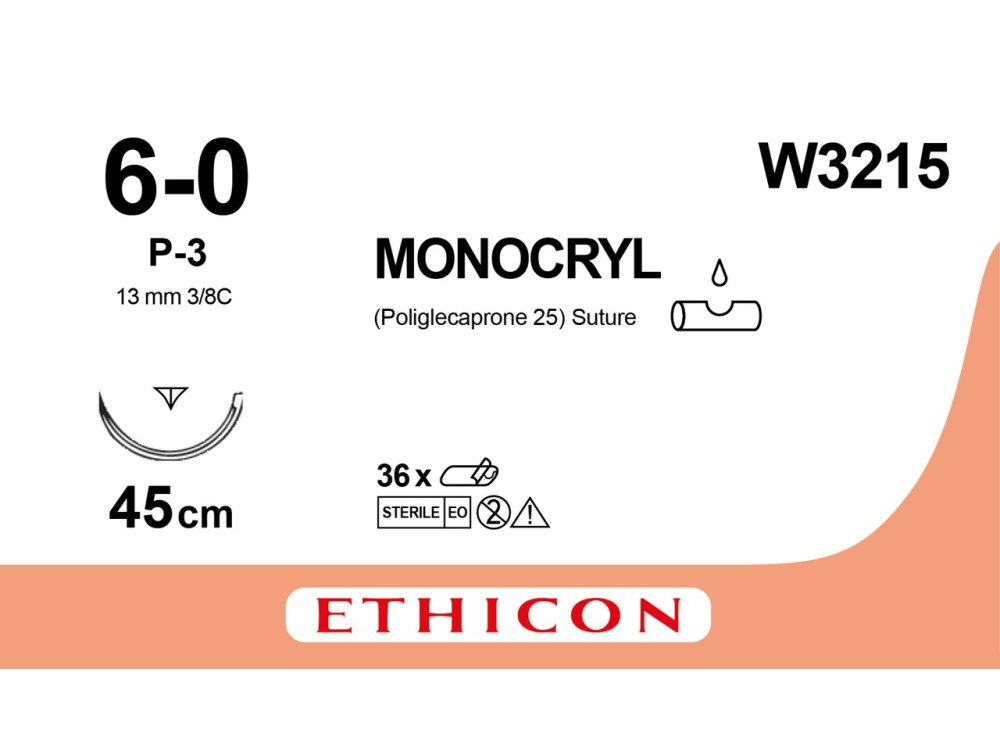 Monocryl 6.0 Suture