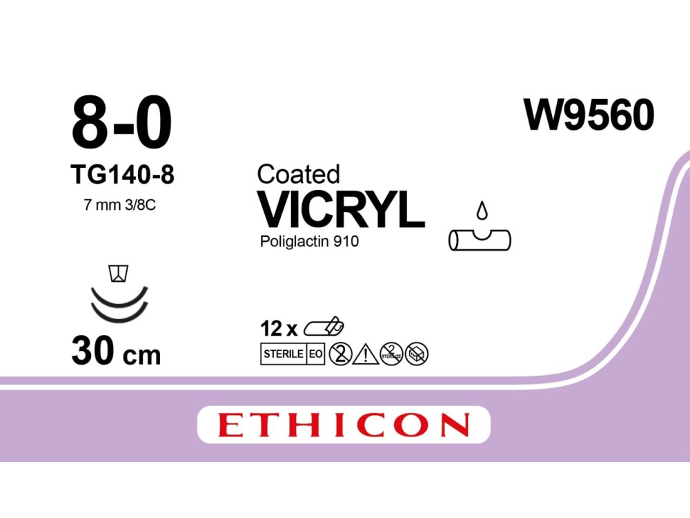 Vicryl 8.0 Suture