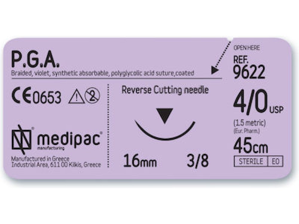 PGA 4.0 Absorbable Suture