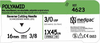 Medipac Polyamid 3/0 Suture