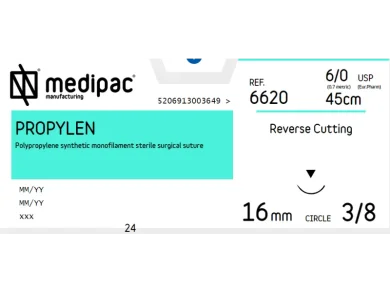 Medipac Propylen 6.0 Suture