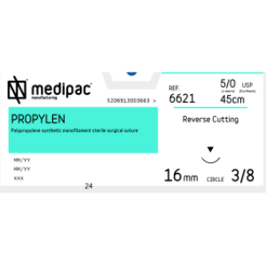 Medipac Propylen 5.0 Suture