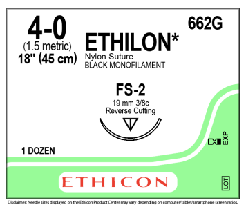 Ethilon 4.0 Suture