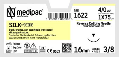 Medipac Silk 4.0 Suture