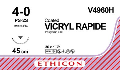 Vicryl Rapide 4.0 Suture