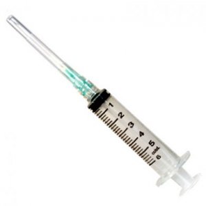ADROIT 6 Pack 50 ml Plastic Disposable Syringe / Dispenser