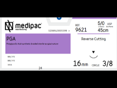 PGA 5.0 Absorbable Suture